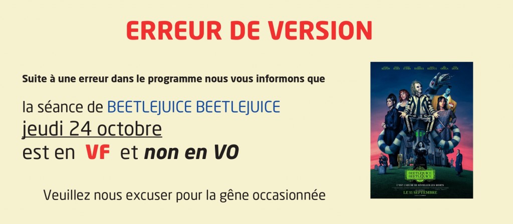 actualité Erreur horaire de programmation