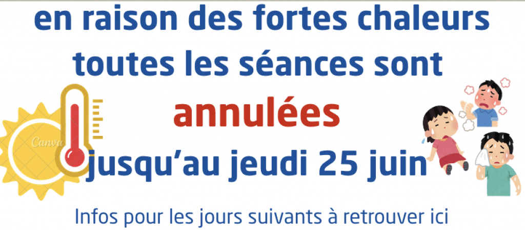 actualité Annulation canicule
