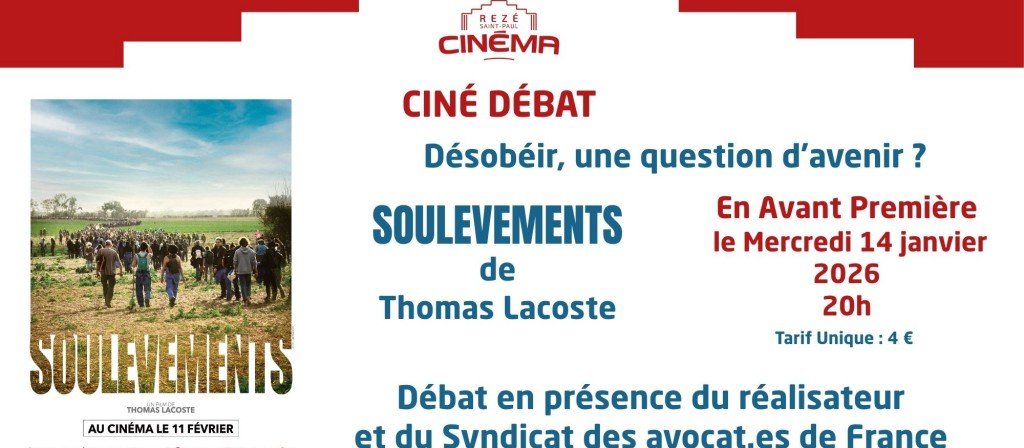 actualité Ciné-débat : Soulèvements